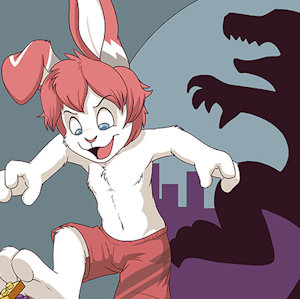 Godzilla Bunny