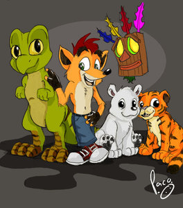 Crash and friends
