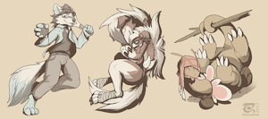 Patreon stream sketches (SFW)