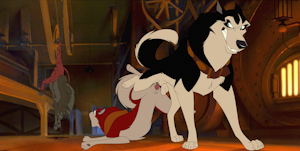 Steele and Jenna (and Dead Balto too)