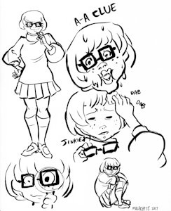 Velma has the clue sweats