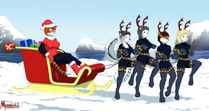 Christmas Sleigh (art)