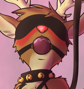 a deer!! how christmas