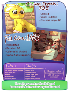 Commission Sheet [Updated for 2021]