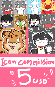 ICON COMMISSION  5 USD