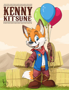TFF badge: Kenny Kitsune