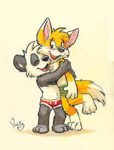 Undies hug!