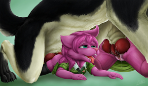 Sallycat Earns Her Dog Care Badge