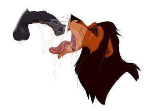 Scar giving head