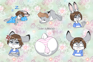 [Stickers] Logitech Set 1