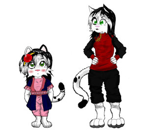 childhood n' teen yuriko