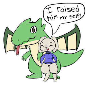 Sue raises a Sky Dragon!