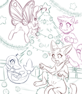 Preparing for Christmas
