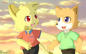 Chase him Kikko