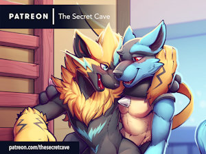 April Pairing: Zeraora x Lucario