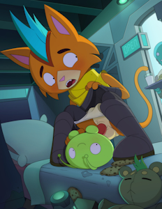 Little Cato had Mooncake