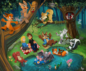 Freddy Fox and friends