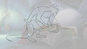 WIP Justin and Mrs Brisby animation