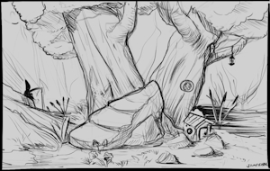 Fishing gnome