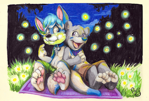 Eating fireflies