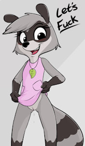 A totally nothing like the picture raccoon!