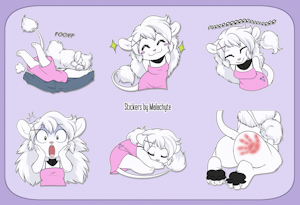 [Stickers] Leona Set
