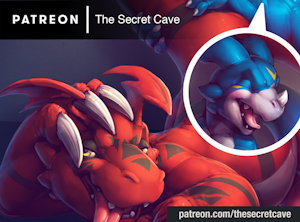July Pairing: Guilmon and Veemon