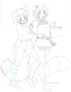 [CM] Trying all the Skirts