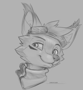 Jaminho head sketch