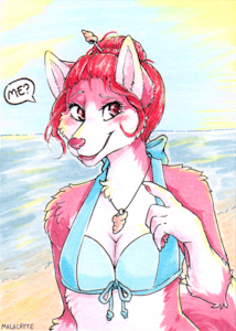 [ATC] Josie at the Beach