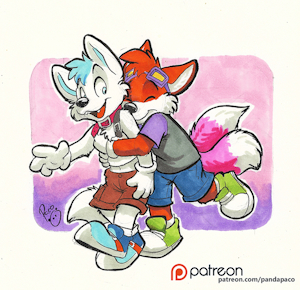 Surprise hug