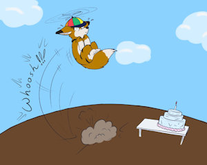 We´re taking off