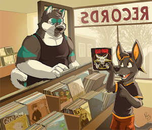 The record store