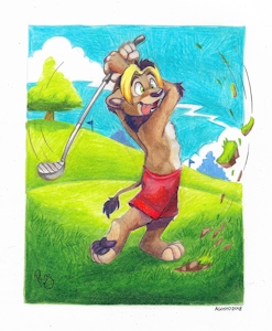 Golfing with Nbowa