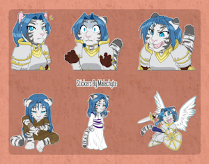 [Stickers] Aigris Set 1