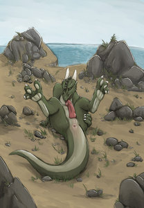 He loves the dragontaste =D