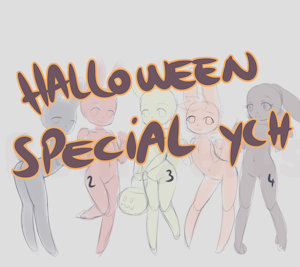 Halloween YCH~~ it's gonna be hot!
