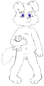 Nudist Pup!