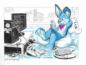NSFW #Inktober2018 Day 7: Compiling