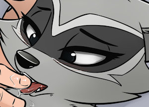 Raccoon's sure are light..