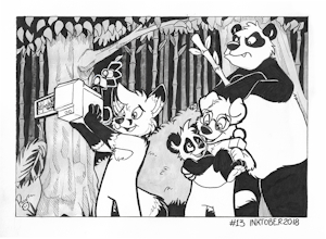 NSFW #Inktober2018 Day 13: The lucky day