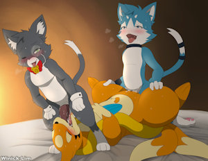 Floatzel x Blackjack x Quetzalli (Gift)
