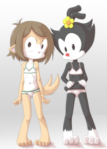 Gift: Dot and Izzy (SFW)