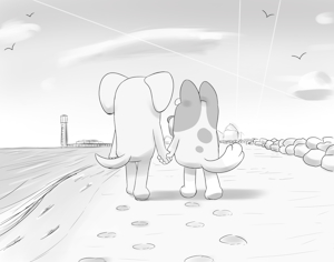 Walk on the beach