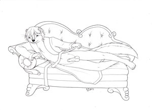 Fritz Commission - The Fanciest Couches are for Otters