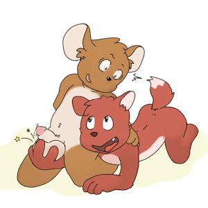 Squeezing from behind