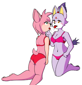 Amy and Blaze Getting Heated - Request
