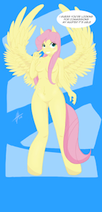 fluttershy anthro