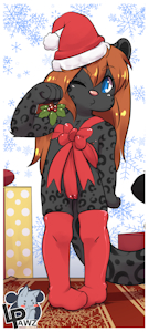 You will kiss your present?! ($)