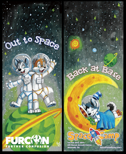 FurCon - Space Camp door hangers